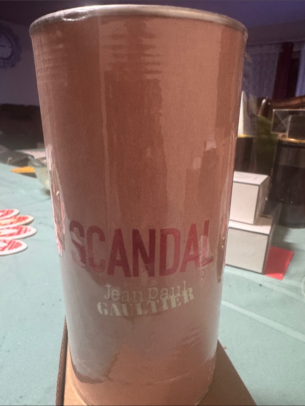 Jean Paul Gaultier Scandal Decorative Candle in Dusty Rose